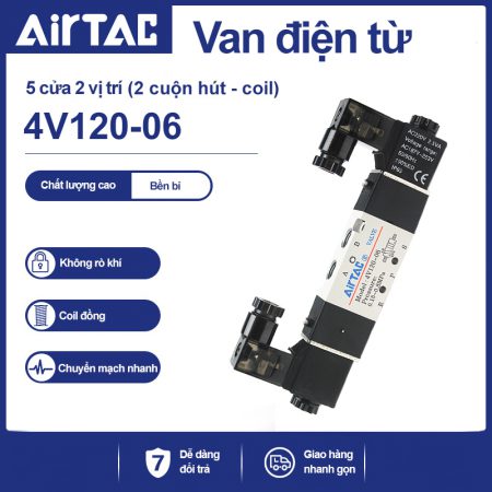 4V120 Van điện từ khí nén Airtac