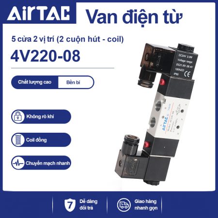 4V220 Van điện từ khí nén Airtac