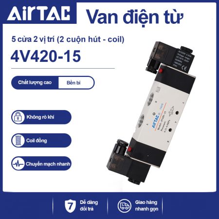 4V420 Van điện từ khí nén airtac