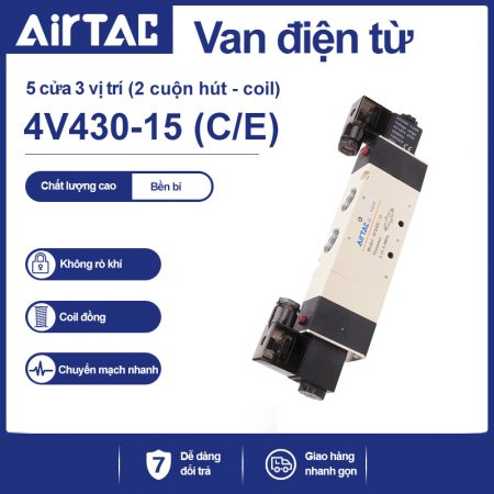 4V430 van điện từ khí nén Airtac