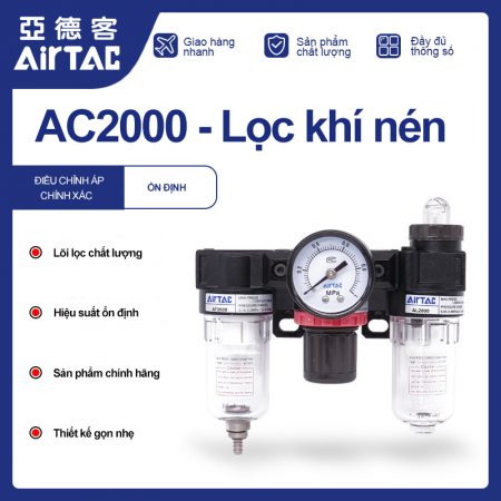 AC2000 lọc 3 khí nén Airtac