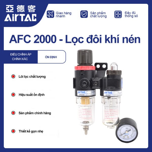 AFC bộ lọc đôi khí nén Airtac