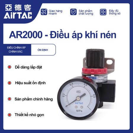 Ar2000 Airtac điều áp khí nén