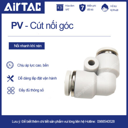 PV cut noi goc khi nen Airtac