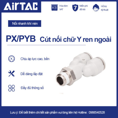 PX PYB cut noi chu Y khi nen Airtac